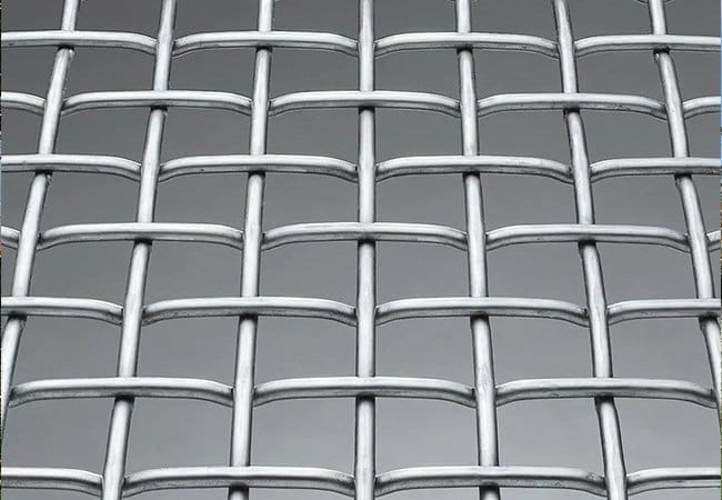 Flat Top Crimped Wire Mesh