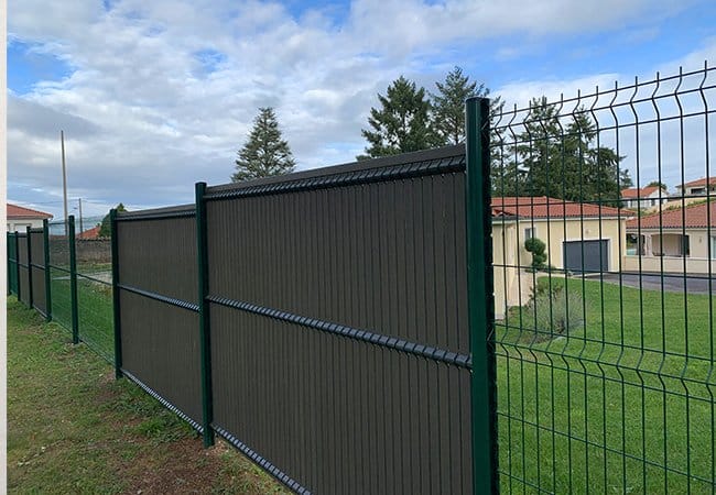 Metal Fencing Peach Posts