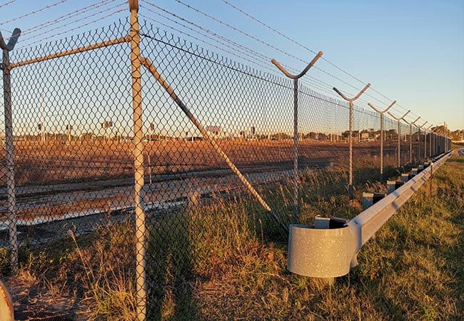 Chain Link Military Fence
