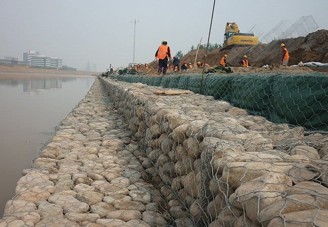 Gabion Cages Application