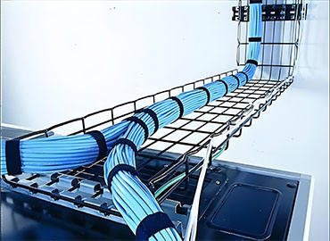 Wire Mesh Cable Tray Real Project Cases | Light-Duty Industrial Solutions – BDCABLETRAY