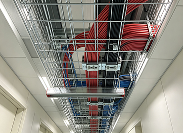 Wire Mesh Cable Tray Engineering Case for Data Center Expansion